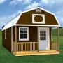 RTO Painted Lofted Barn Cabin