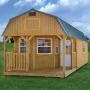 RTO Treated Deluxe Lofted Barn Cabin