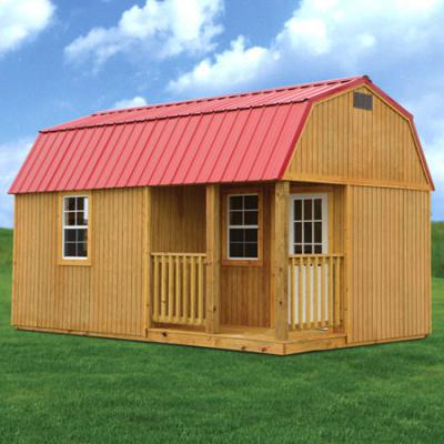 RTO Treated Side Lofted Barn Cabin